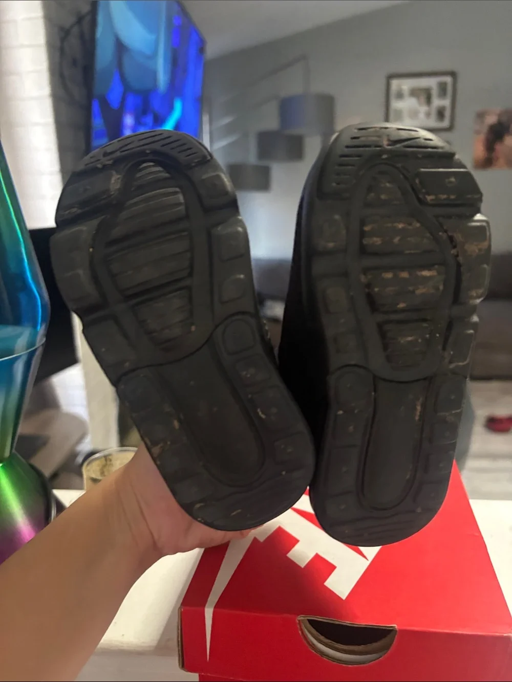 Nike Kids Black Mesh Slip-On Sneakers